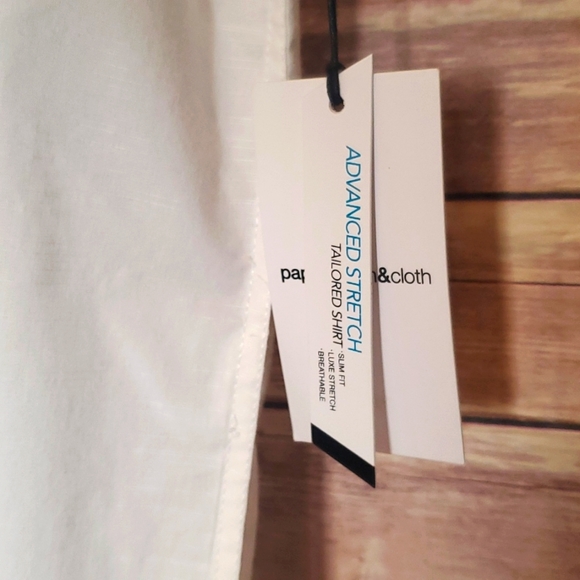 Paper Denim & Cloth Casual Button Down NWT - Picture 3 of 7